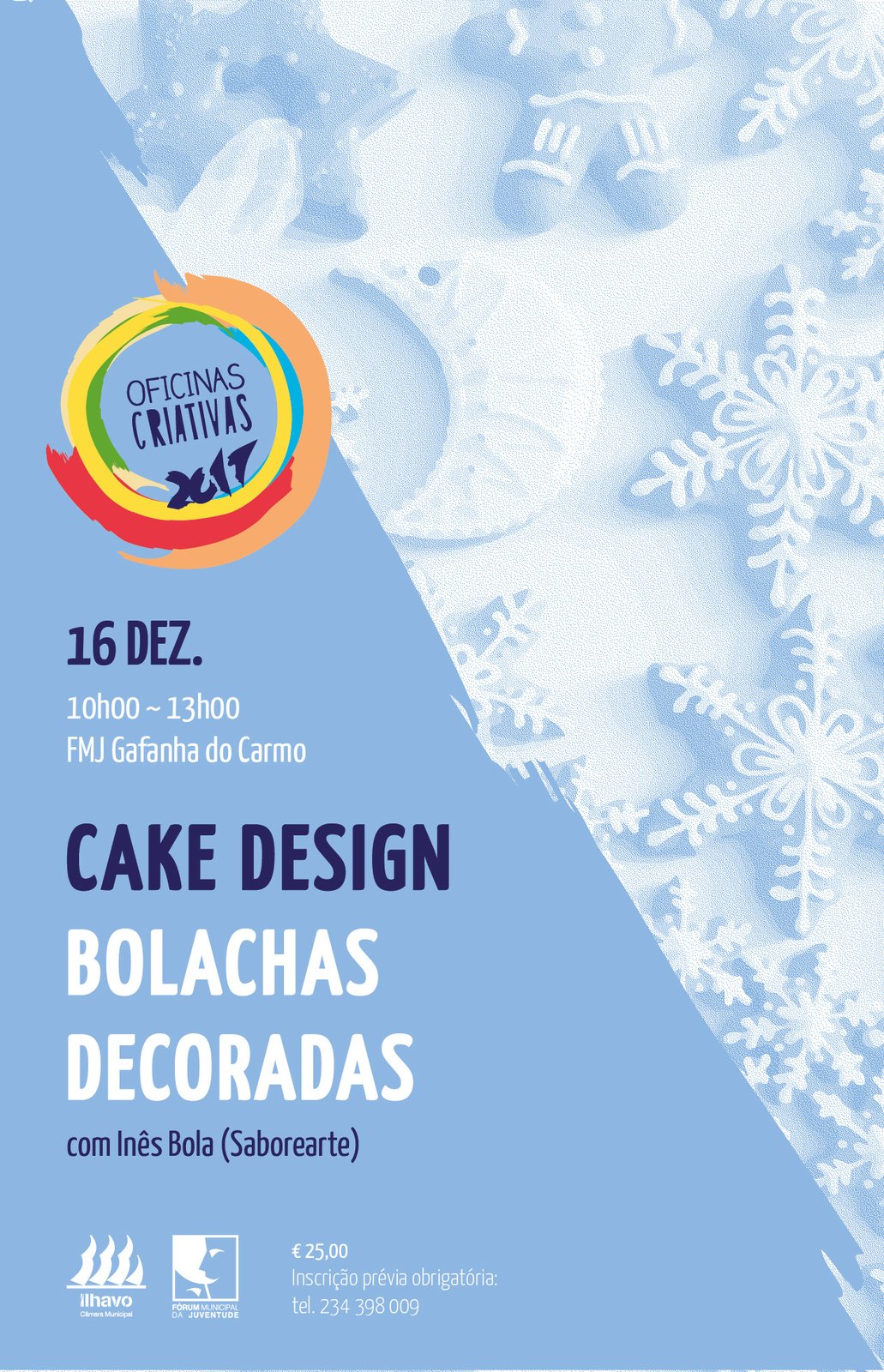 Oficinas Criativas Cake Desing "Bolachas decoradas"