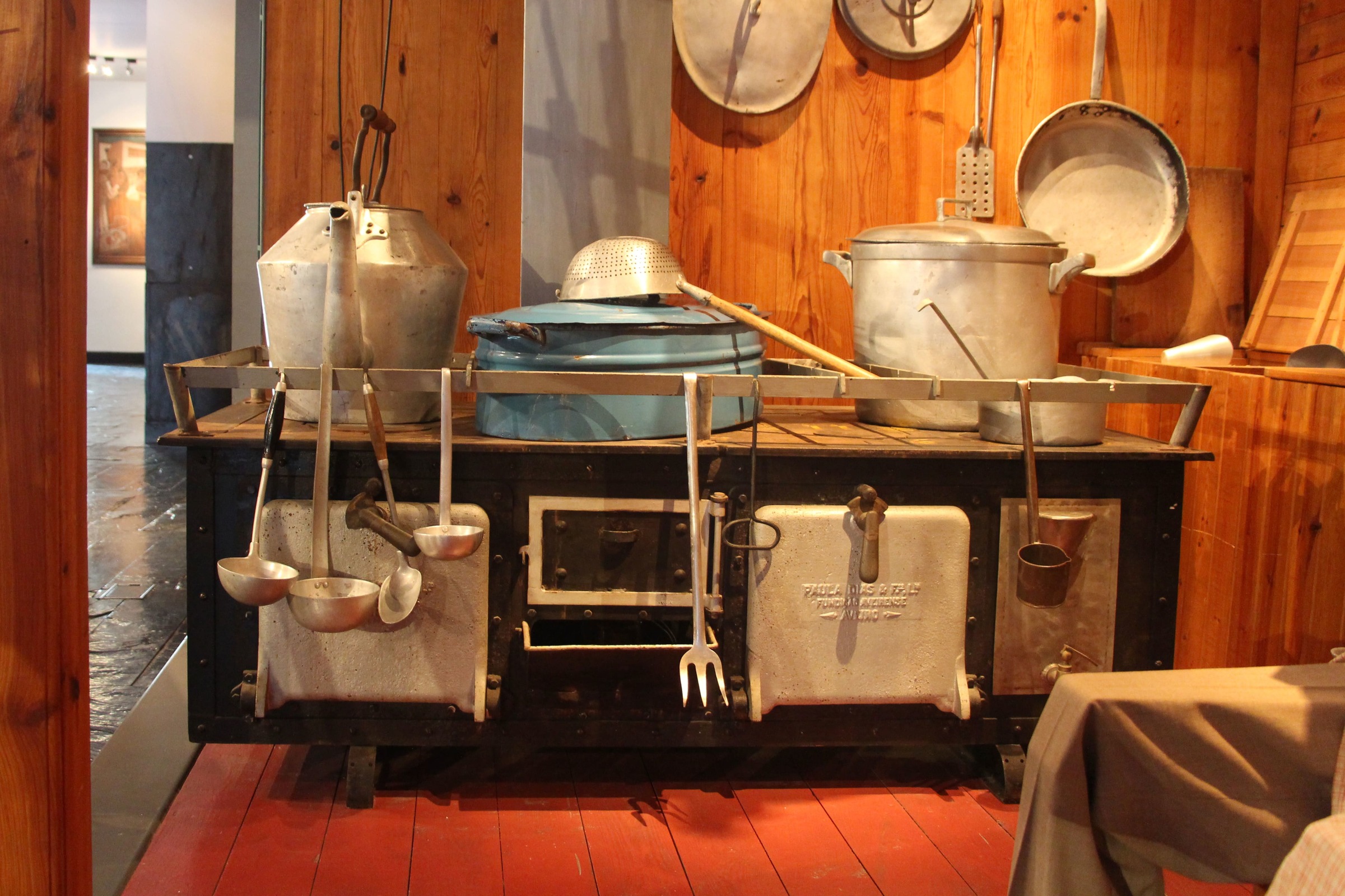 Visitas à Bolina ao Museu Marítimo de Ílhavo - o fogão