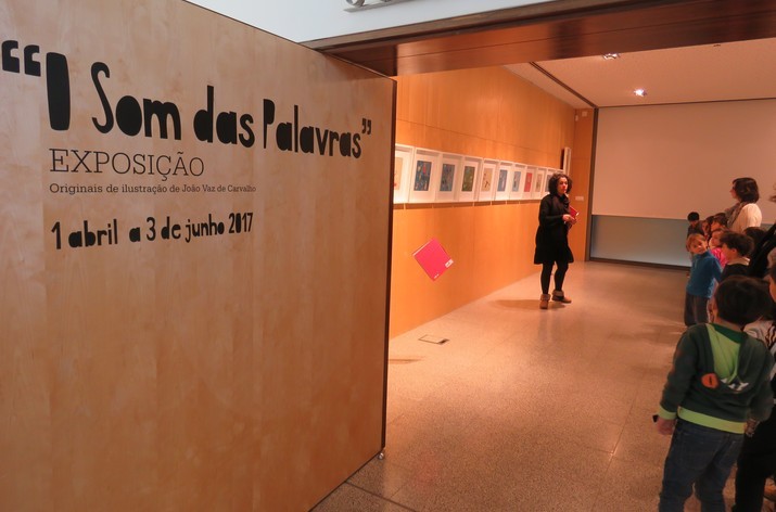 Exposição “O Som das Palavras”, do ilustrador João Vaz de Carvalho inaugurada este sábado