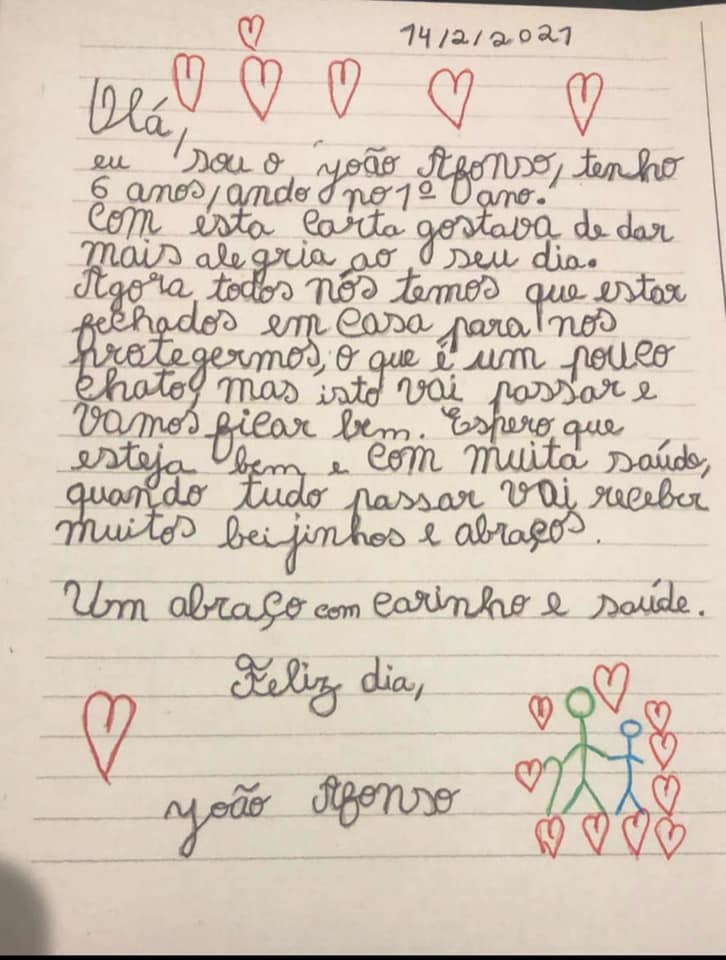 Dia dos Namorados: Correio do Amor e da Amizade – 14 de fevereiro