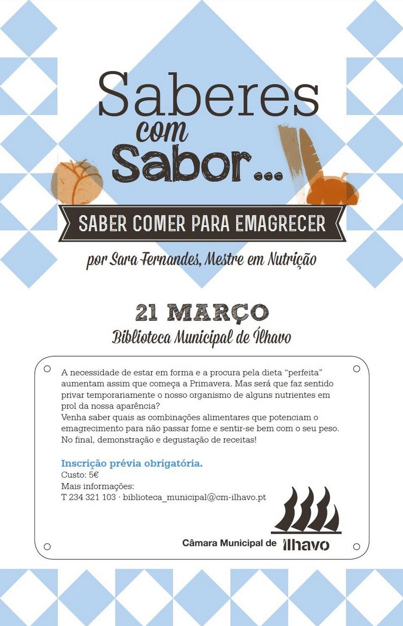 Saberes com Sabor…saber comer para emagrecer