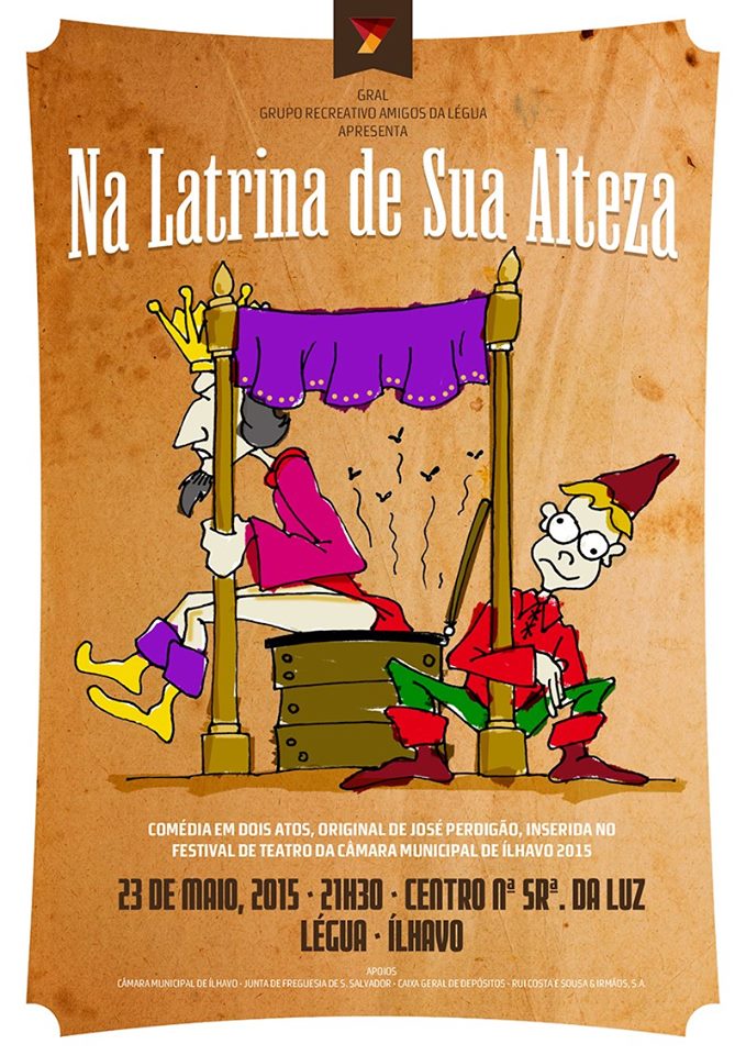 Na latrina de Sua Alteza