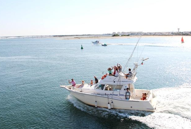 Passeio de barco a motor na Ria de Aveiro
