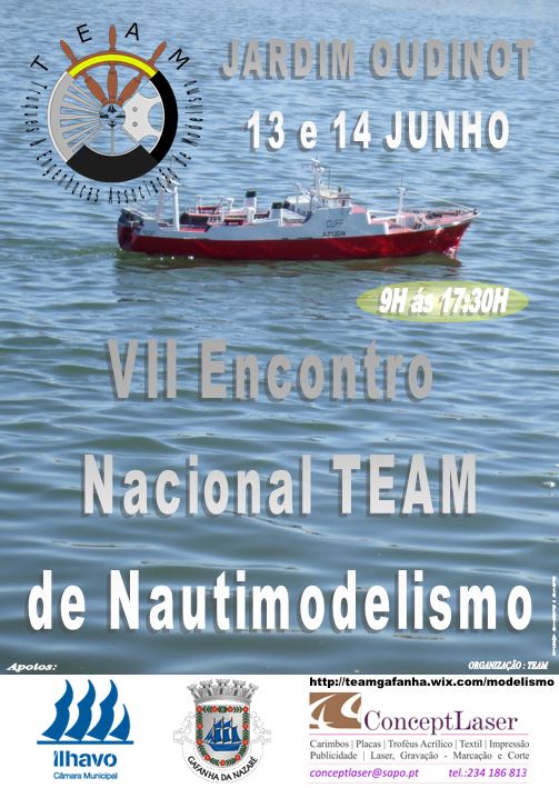 VII Encontro Nacional de Nautimodelismo TEAM