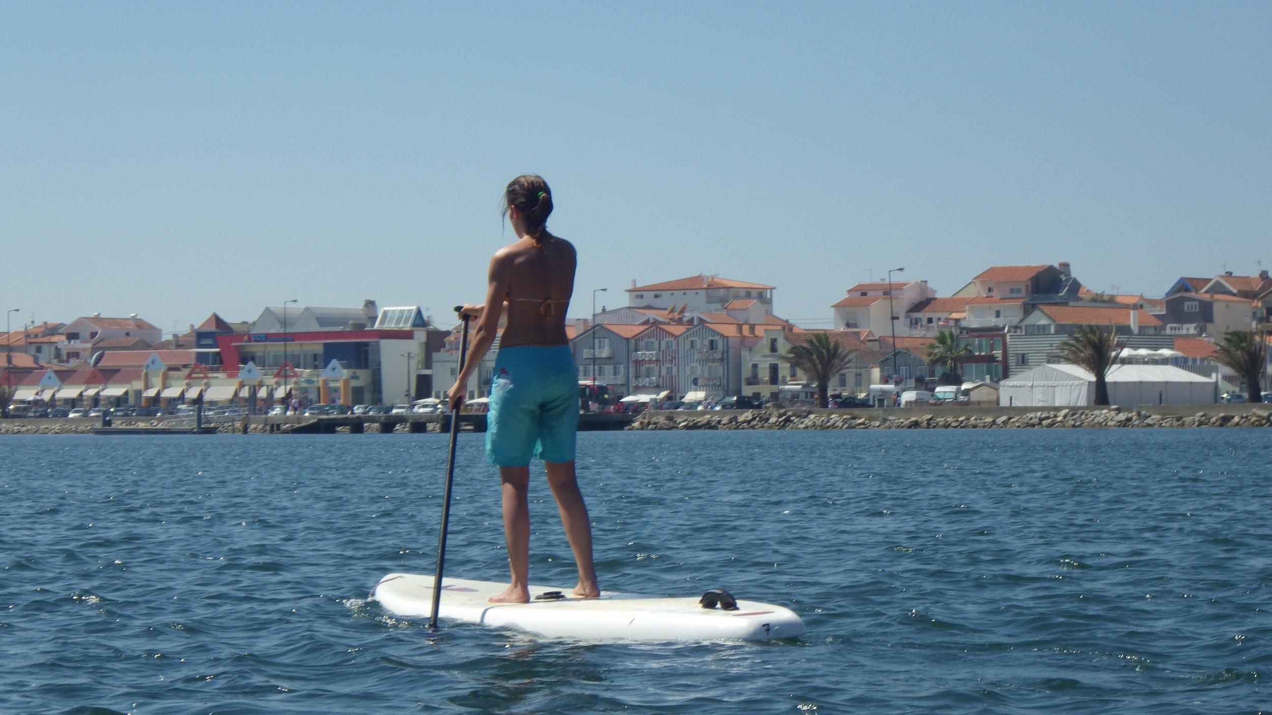 Desafio de Stand Up Paddle na Ria