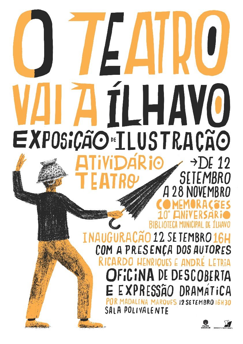O Teatro vai a Ílhavo - Exposição de Ilustração