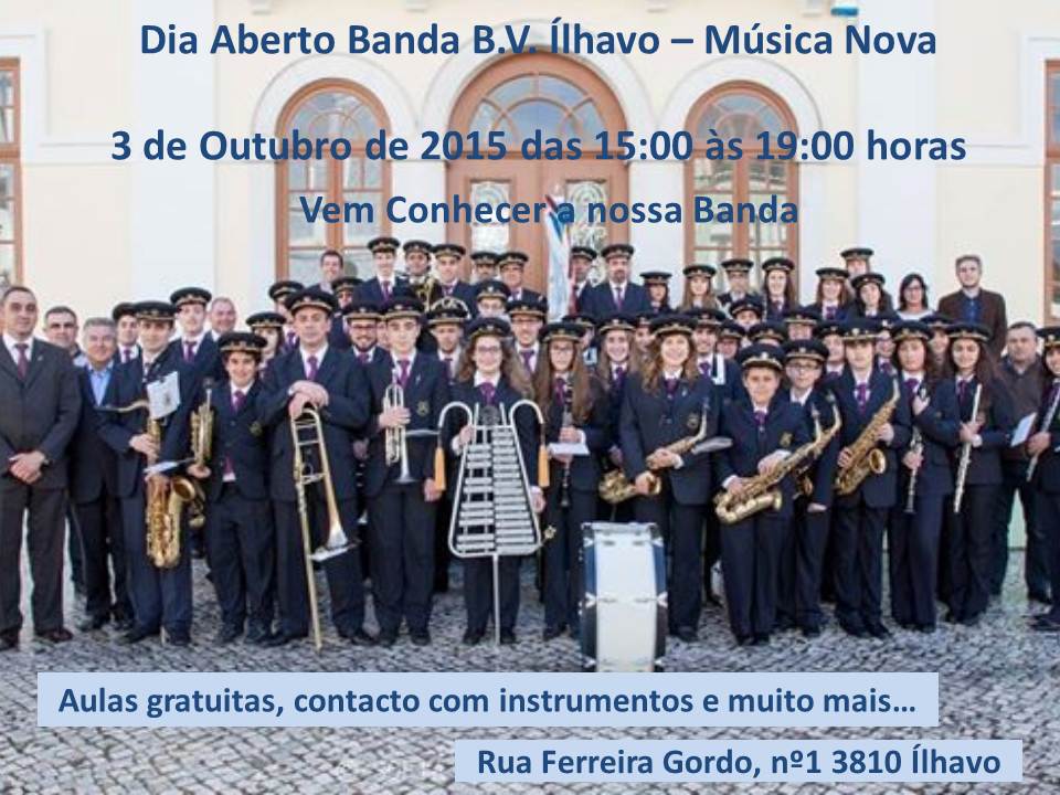 Dia Aberto Banda Bombeiros Voluntários de Ílhavo - Música Nova