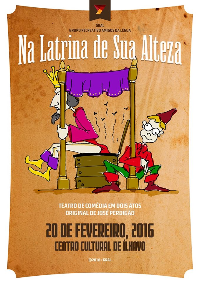 Na latrina de Sua Alteza