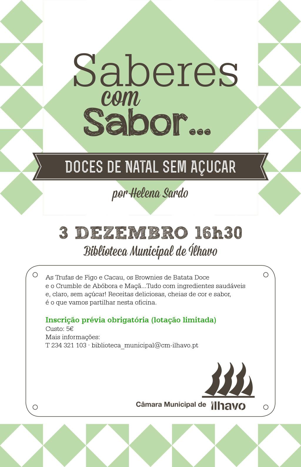 Saberes com Sabor…doces de natal sem açúcar