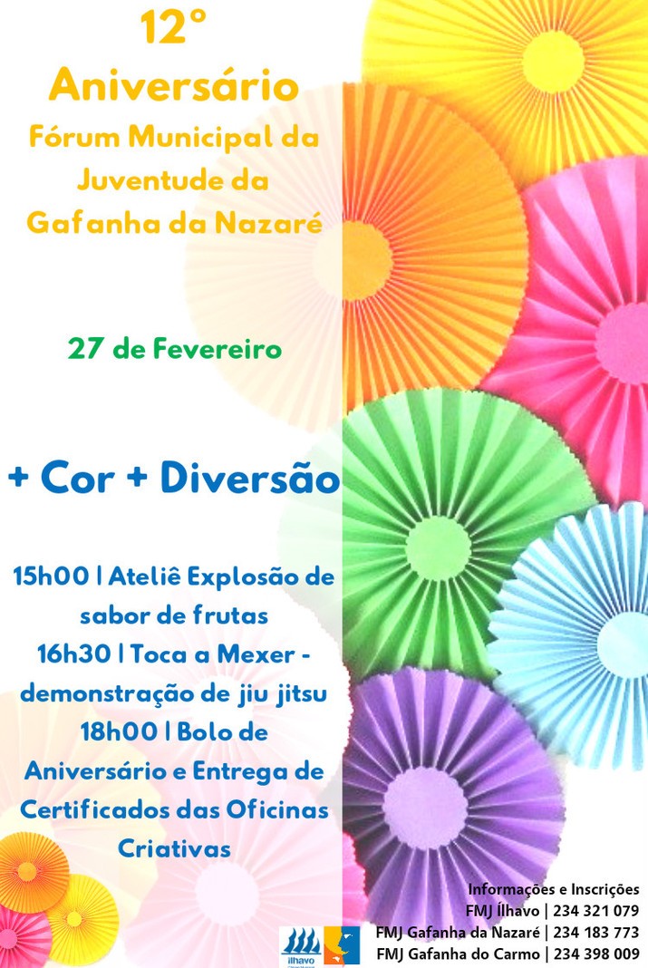 12.º Aniversário do Fórum Municipal da Juventude da Gafanha da Nazaré