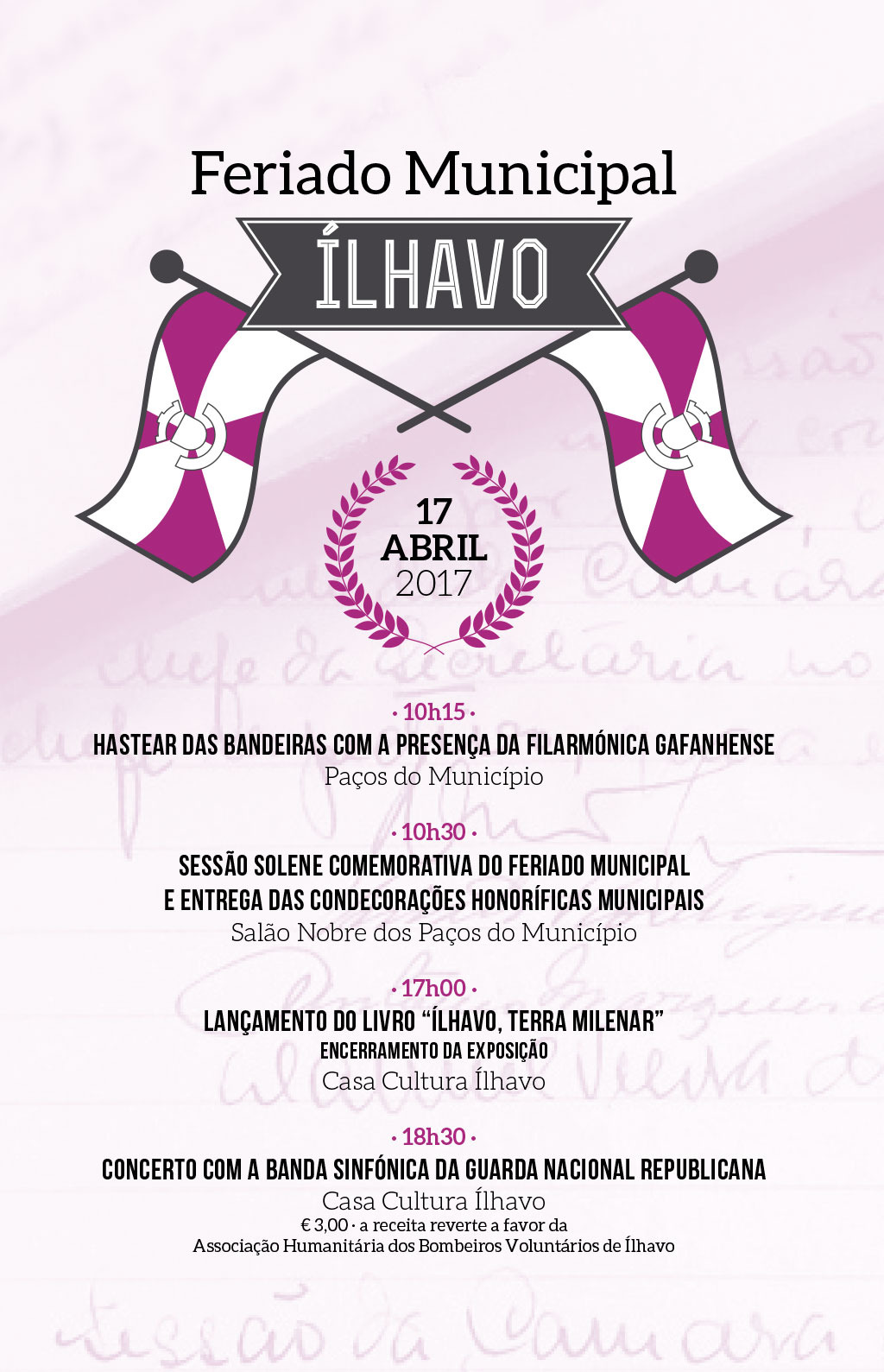 Feriado Municipal de Ílhavo 2017