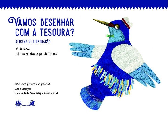 Oficina de Ilustração "Vamos desenhar com a tesoura?"