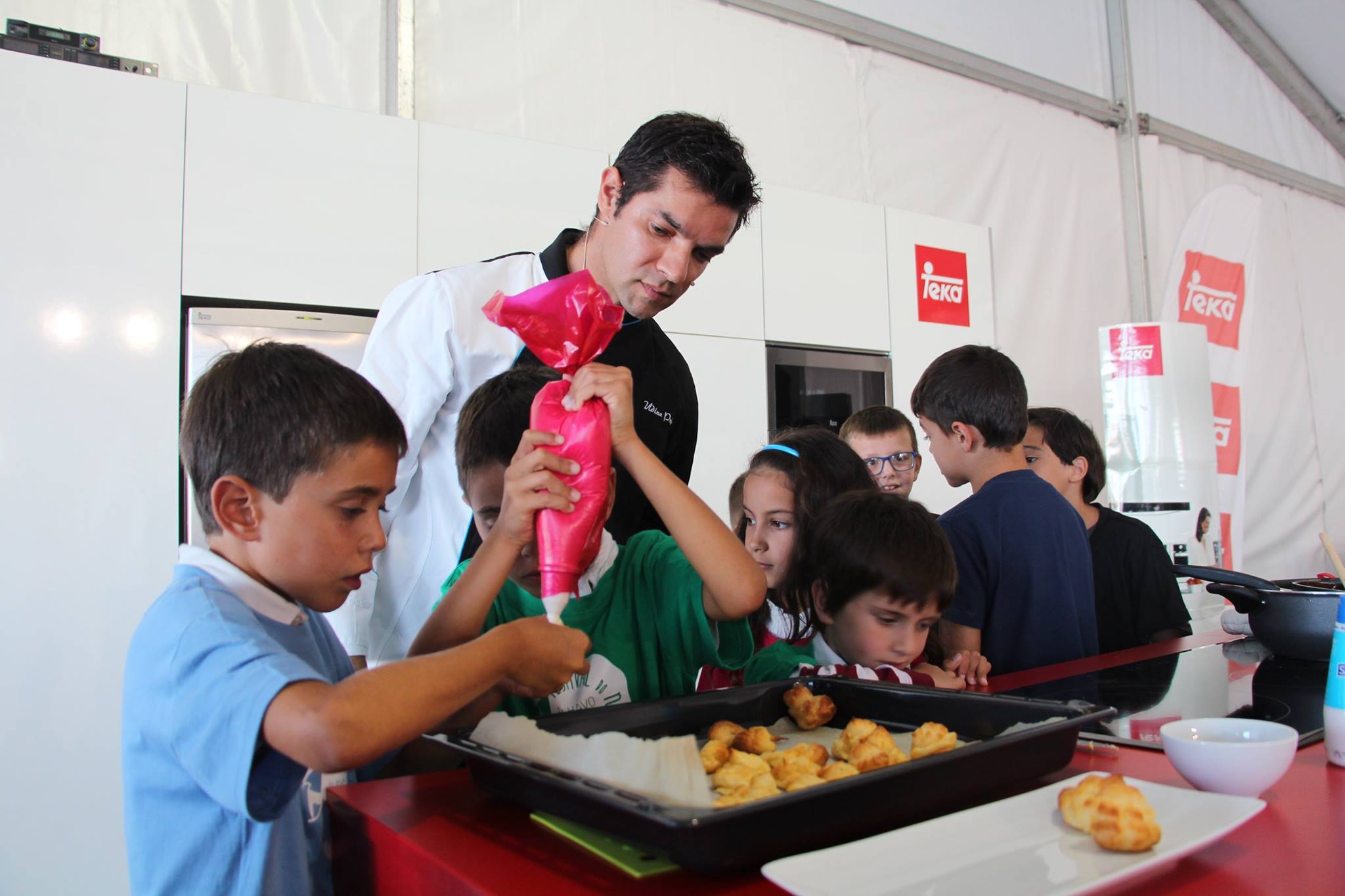 Showcooking TEKA para miúdos com Chef Udine Peixe