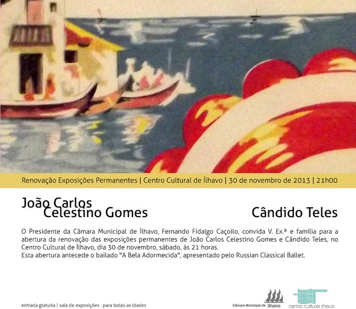 Renovação das exposições de João Carlos