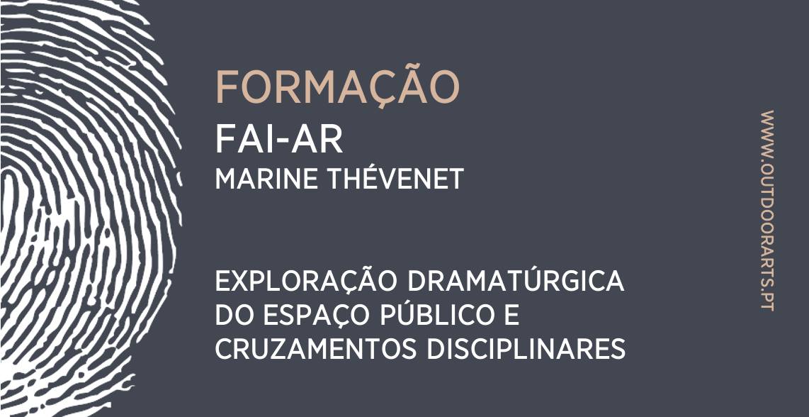 Exploração dramatúrgica do espaço público e cruzamentos | INSCRIÇÕES ENCERRADAS