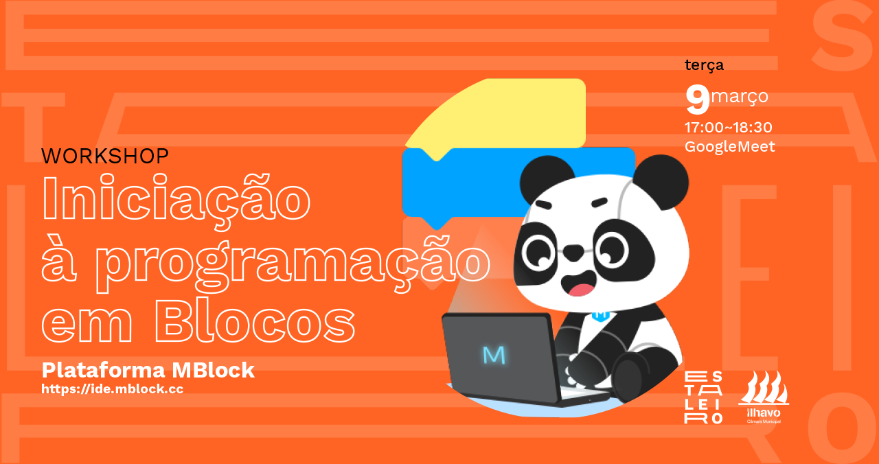 Workshop "Iniciação à programação em Blocos" (MBlock) - GoogleMeet