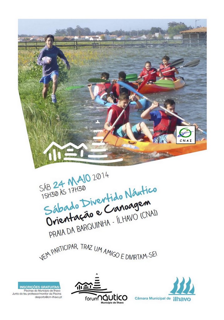 Sábado Divertido Náutico - Orientação e Canoagem