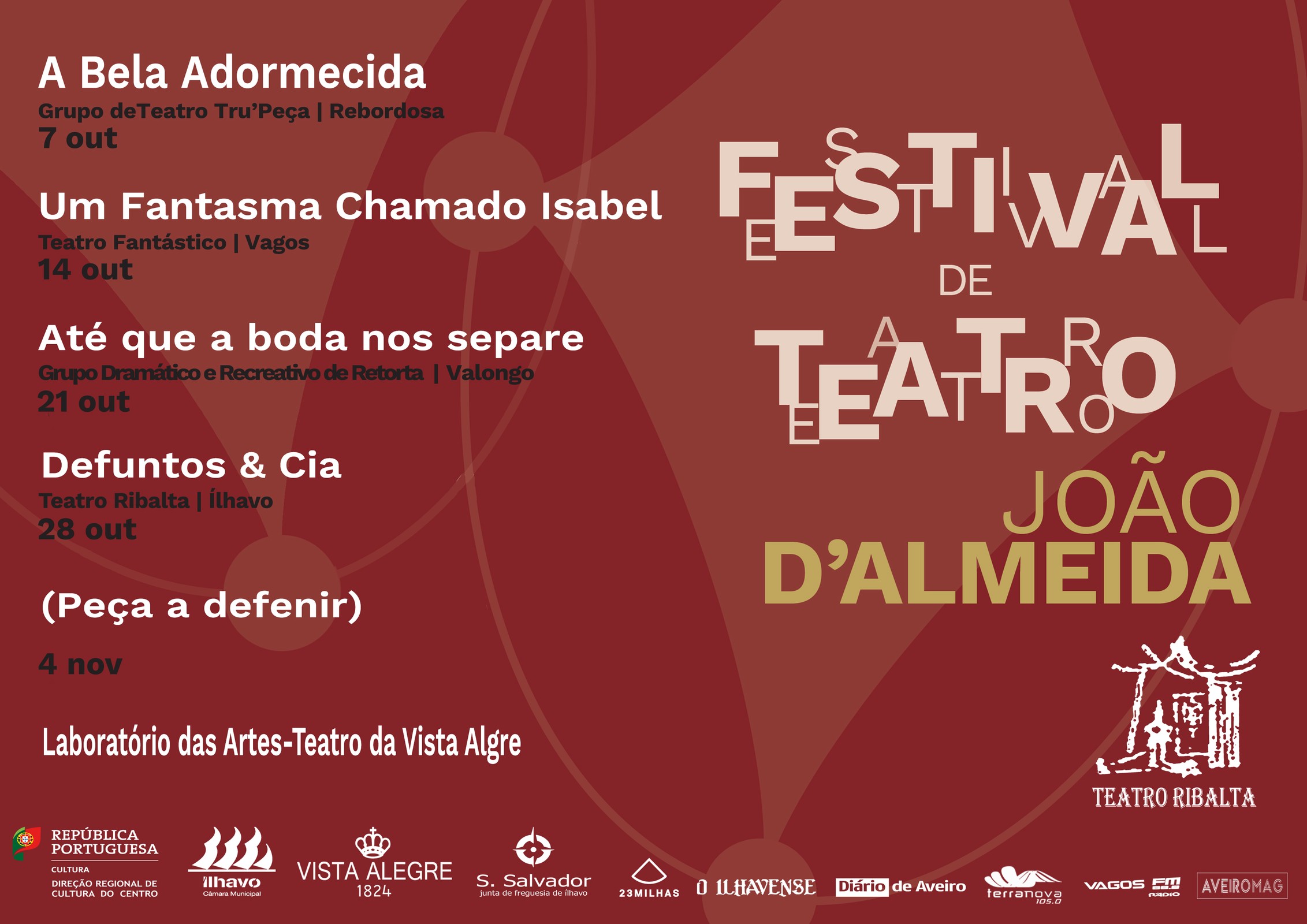 Festival de Teatro João D'Almeida 2023