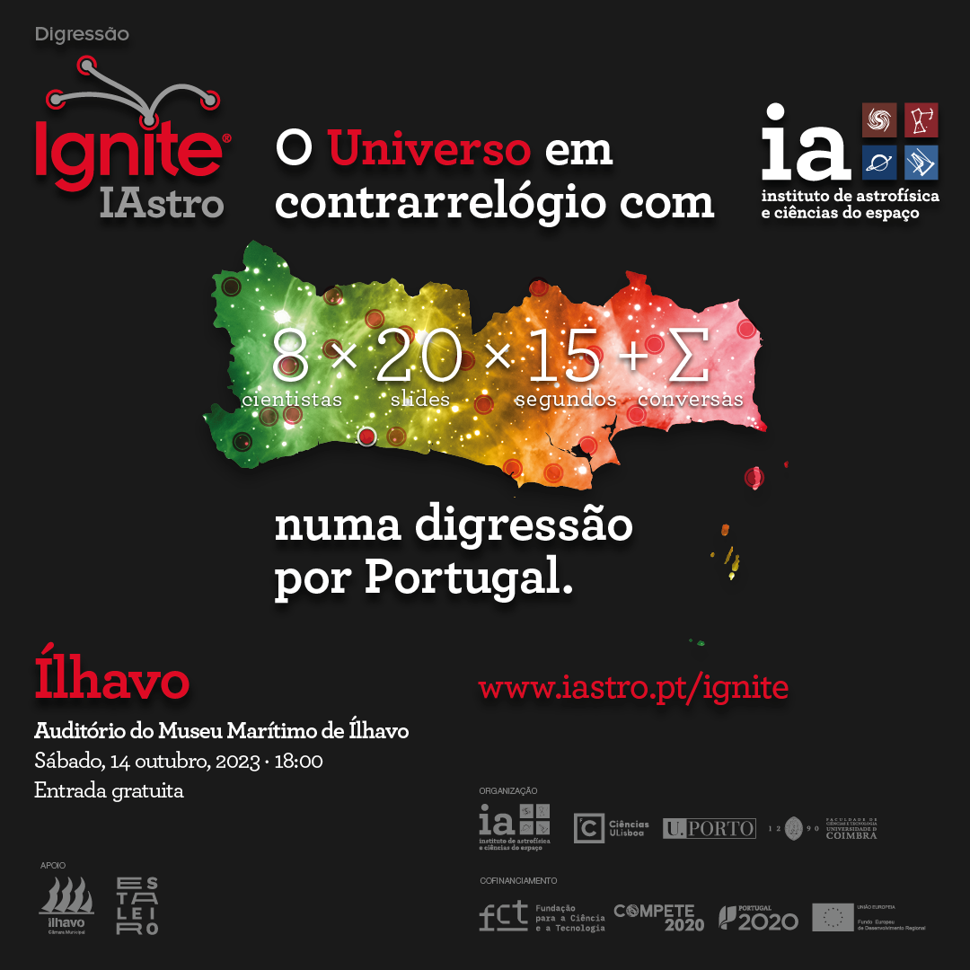 Ignite IAstro, O Universo em contrarrelógio numa digressão por Portugal