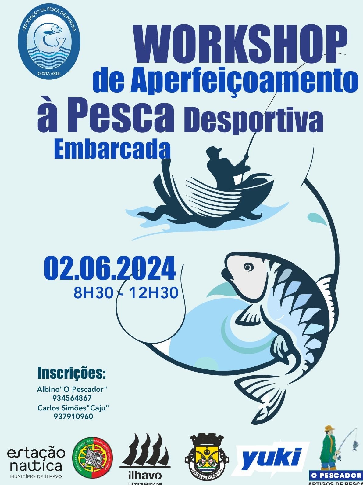 Workshop de Aperfeiçoamento à Pesca Desportiva Embarcada