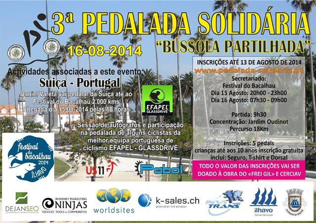 3ª Pedalada Solidária Bússola Partilhada
