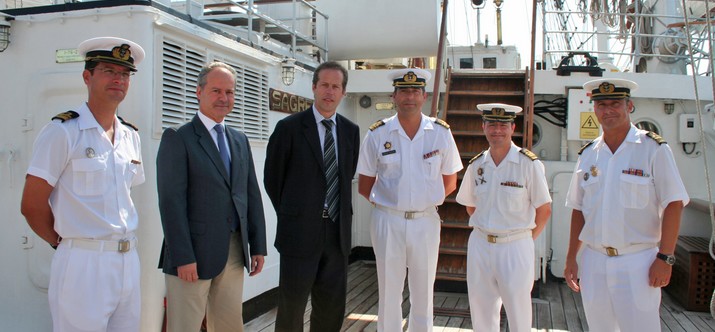 Visita do Presidente da CMI ao NRP Sagres