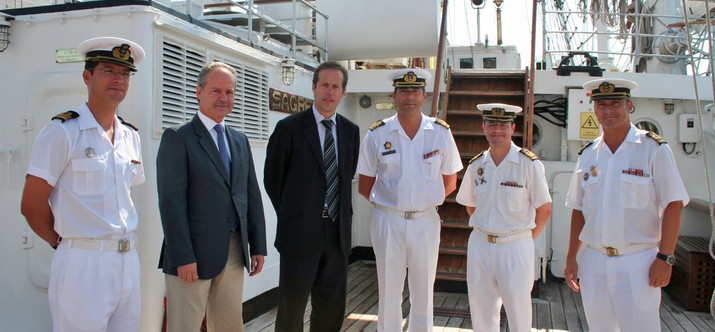 Visita do Presidente da CMI ao NRP Sagres 