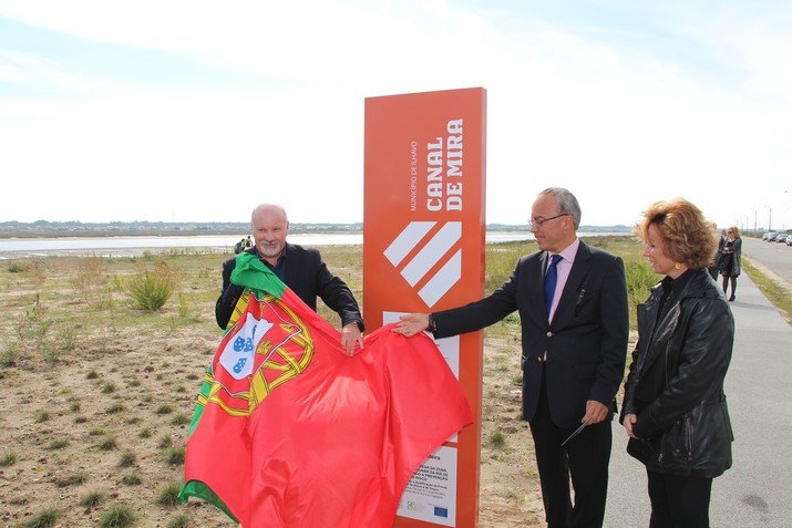 Inauguração da Obra de Reordenamento e Qualificação da Frente Ria Costa Nova/Vagueira