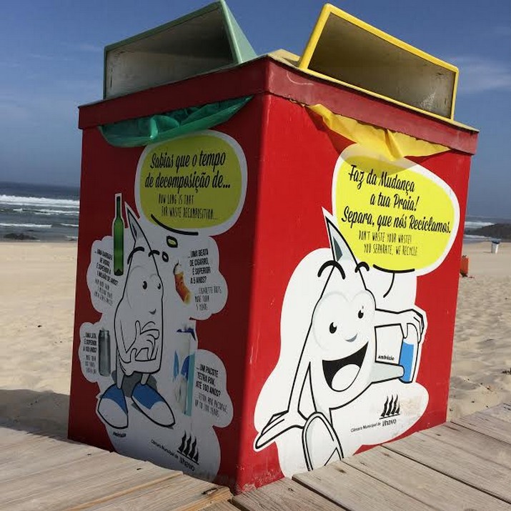 Câmara Municipal alarga e intensifica aposta na Reciclagem dos resíduos nas Praias