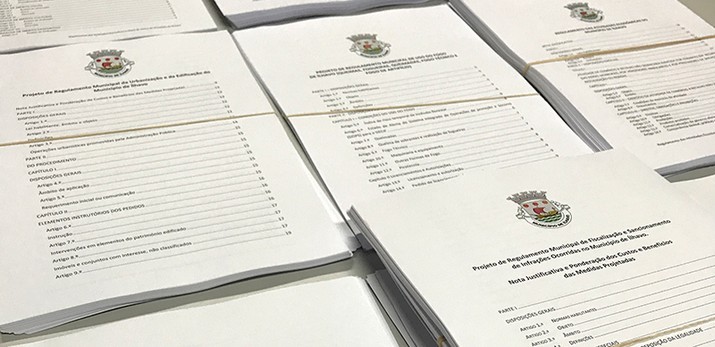 Revisão do Edifício Regulamentar do Município de Ílhavo