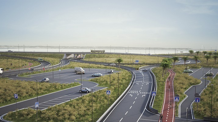 Esclarecimento: Obra de Remodelação da Rotunda de Acesso às Praias da Barra e da Costa Nova
