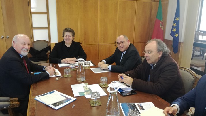 Presidente da Câmara de Ílhavo reúne com Ministra do Mar