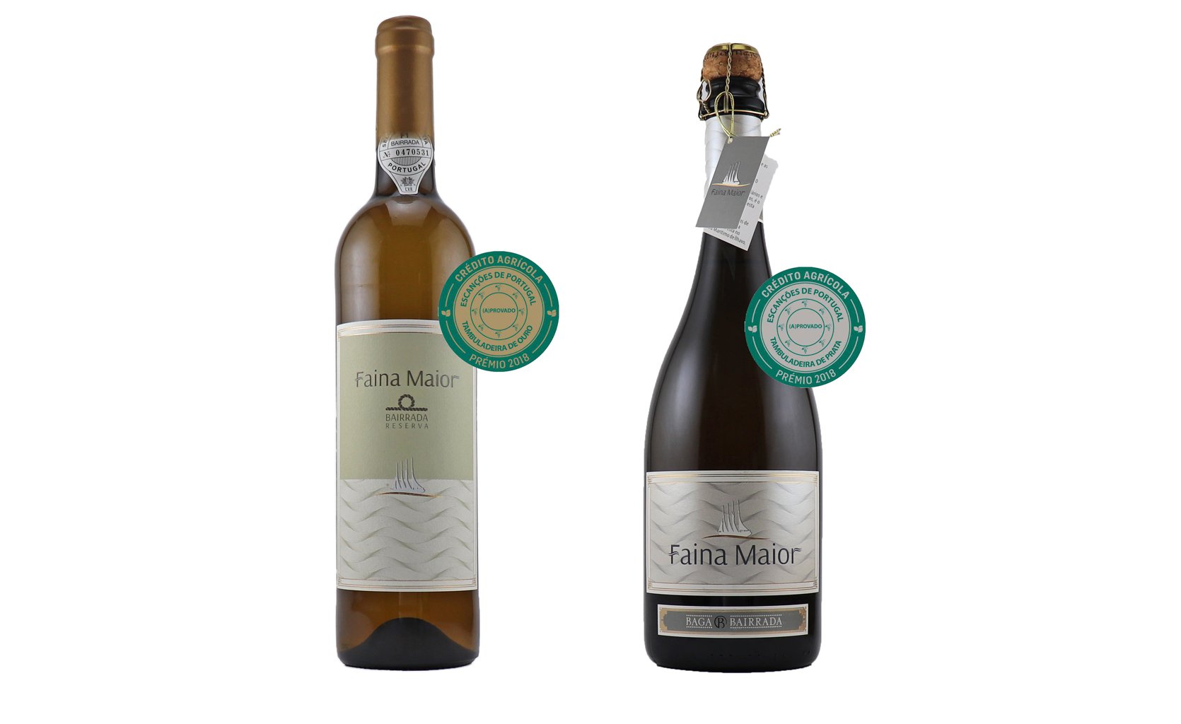 Vinho e Espumante Faina Maior premiados com Ouro e Prata