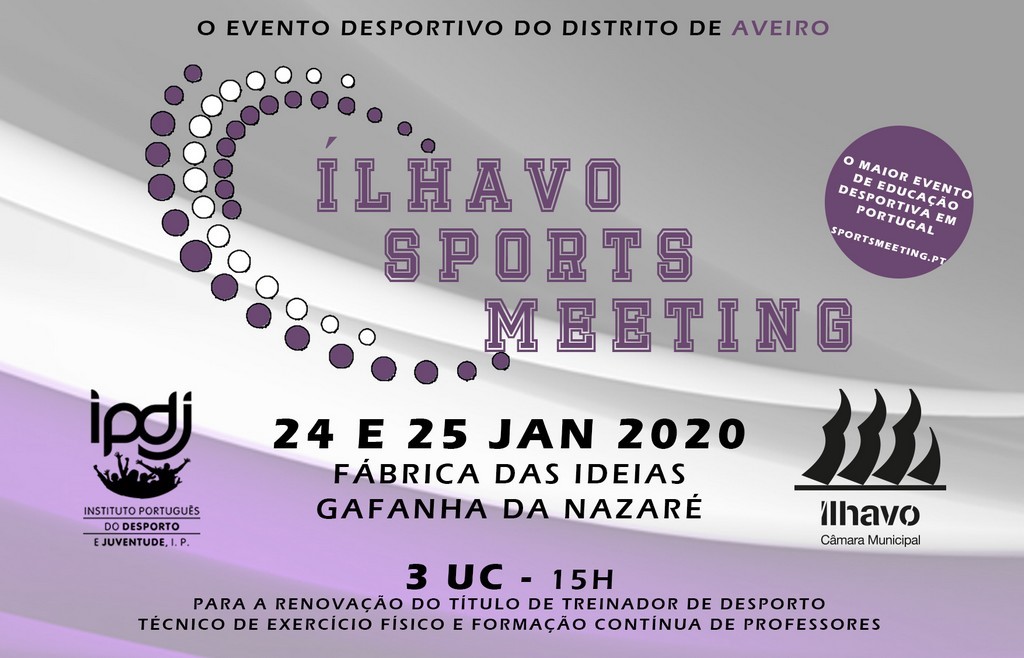 Ílhavo vai acolher o maior evento de educação desportiva em Portugal