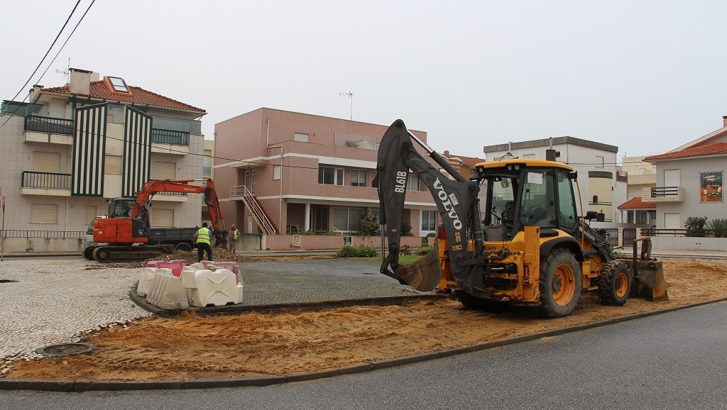 Início das obras de Requalificação da Av. N. Sra. da Saúde, na Costa Nova