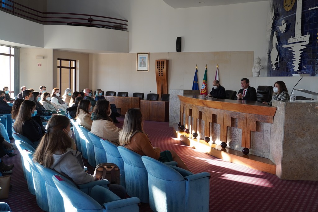PMBET 2022: 20 jovens iniciaram hoje o seu estágio na Câmara Municipal de Ílhavo