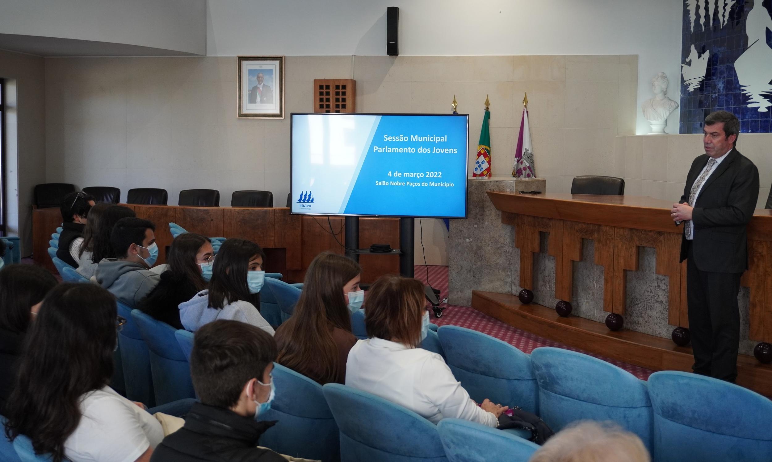 Sessão Distrital/Regional do Parlamento dos Jovens do Ensino Básico tem lugar no Município de Ílhavo