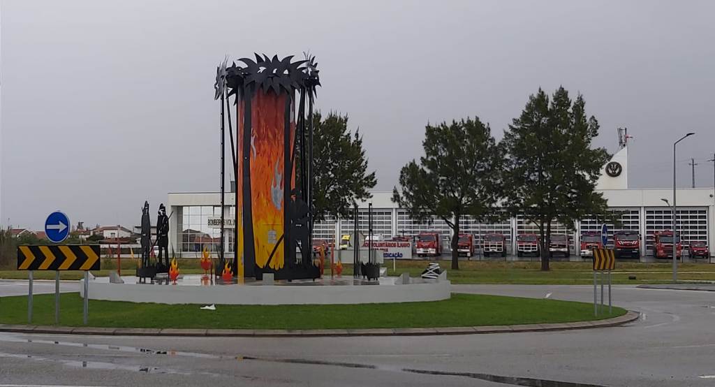 Monumento de Homenagem aos Bombeiros Voluntários de Ílhavo será inaugurado este sábado