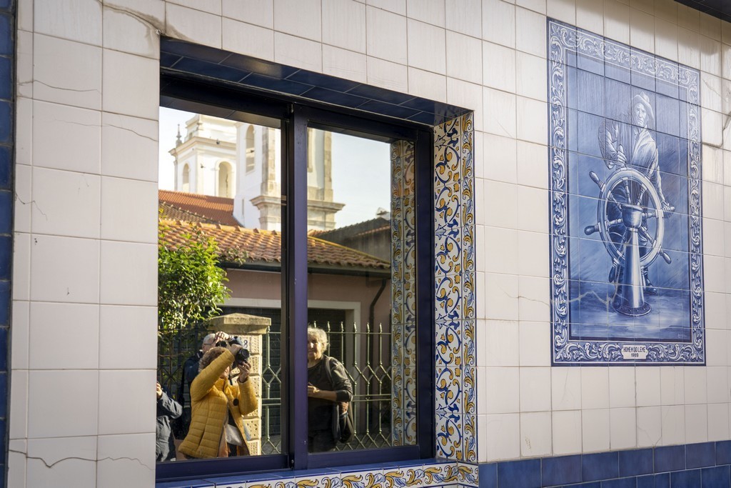 Azulejo em destaque no Laboratório do Envelhecimento 