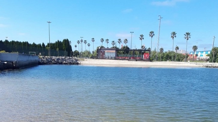 Praia do Jardim Oudinot interdita a banhos 