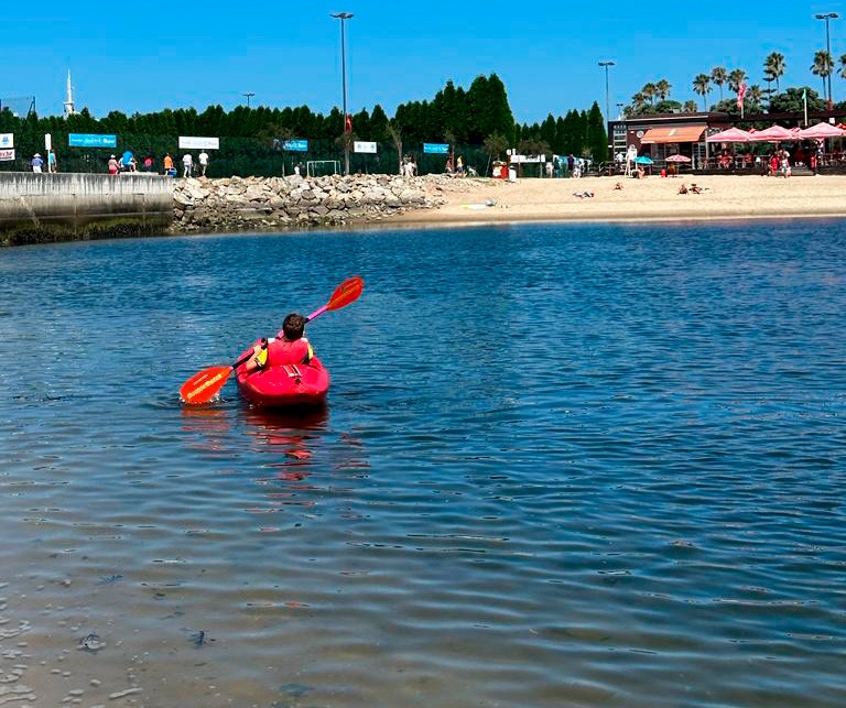 Praia do Jardim Oudinot reabre a banhos