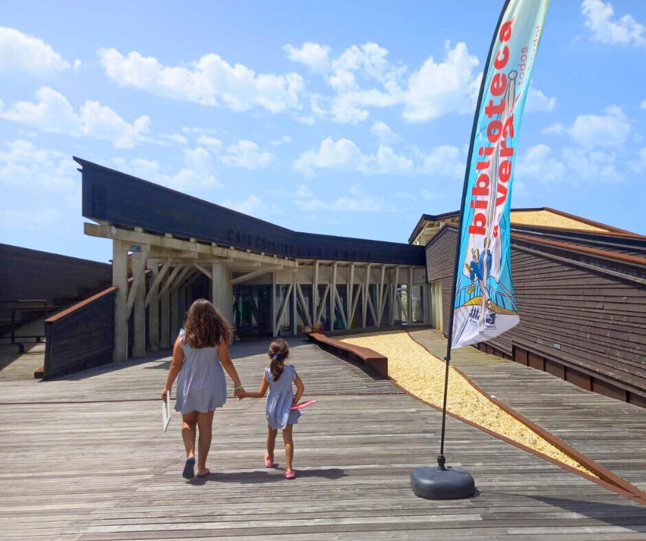 Biblioteca de Verão instala-se no  Cais Criativo da Costa Nova do Prado