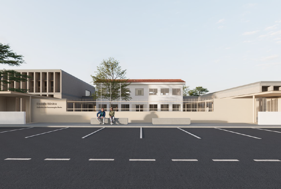 Requalificação e ampliação da Escola e Jardim de Infância da Gafanha da Encarnação Norte com proj...