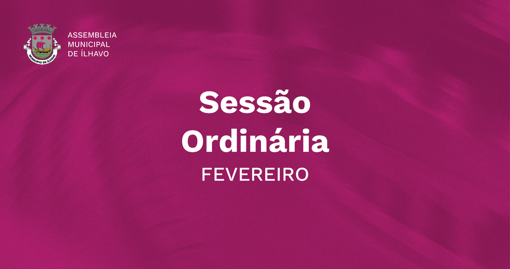 CAPA - Sess&atilde;o Ordin&aacute;ria Fevereiro
