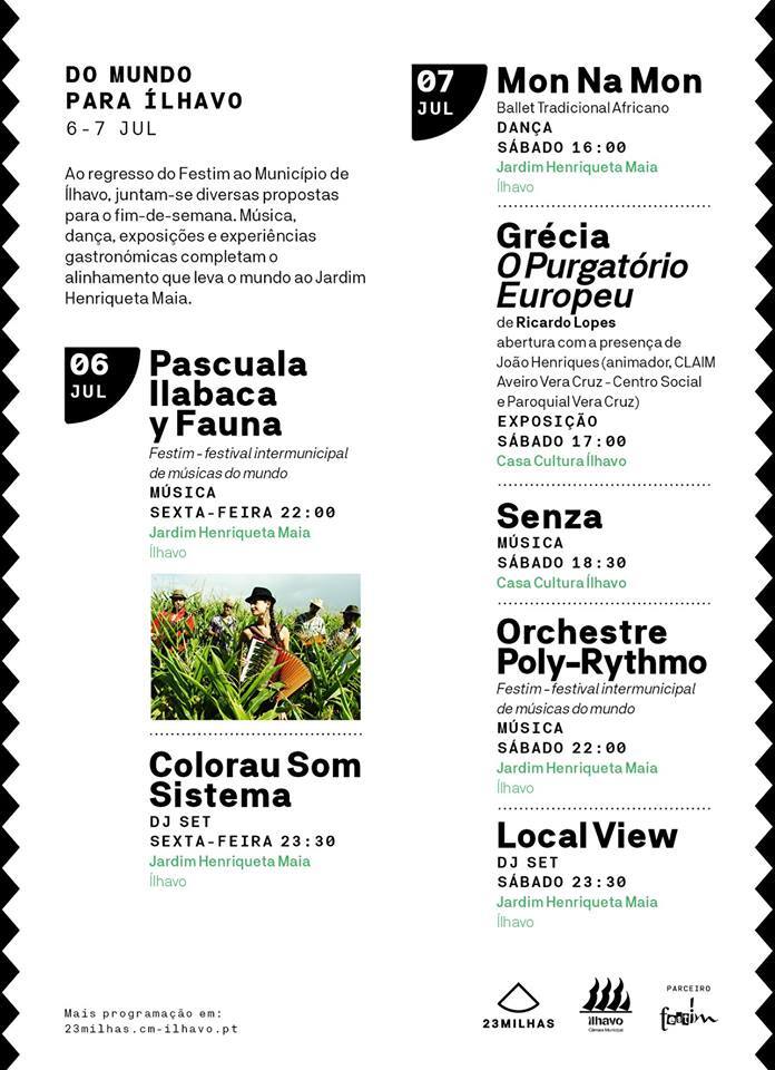 cartaz de ilhavo para o mundo